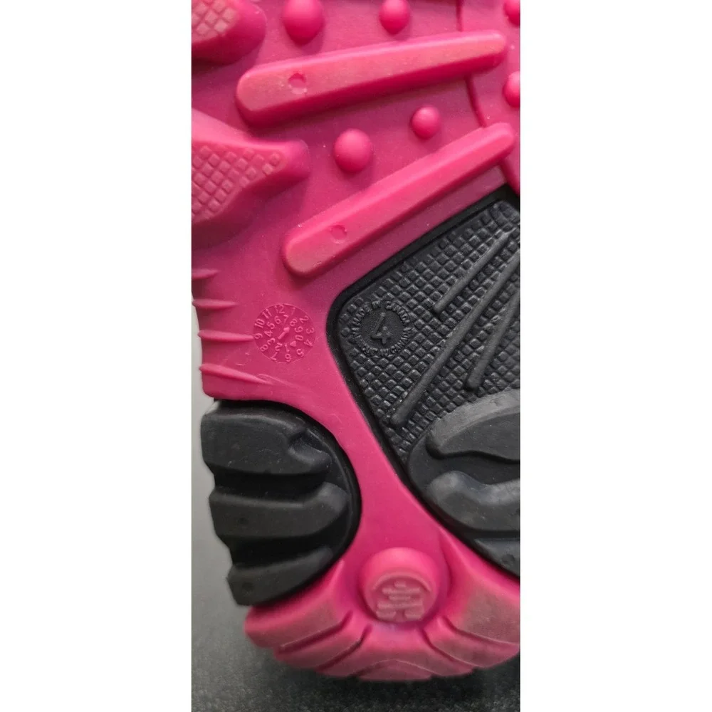 Kamik Girl 4 Powdery 3 Waterproof‎ Winter BootsPink Black Waterproof Snow Fur
